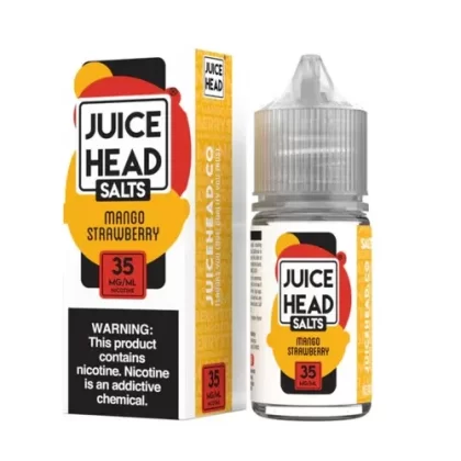 Juice Head Mango Strawberry Salts 30ml E-Juice - Eliquidsupply