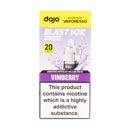 Vimberry Dojo Blast 10K Prefilled Pod + Refill by Vaporesso