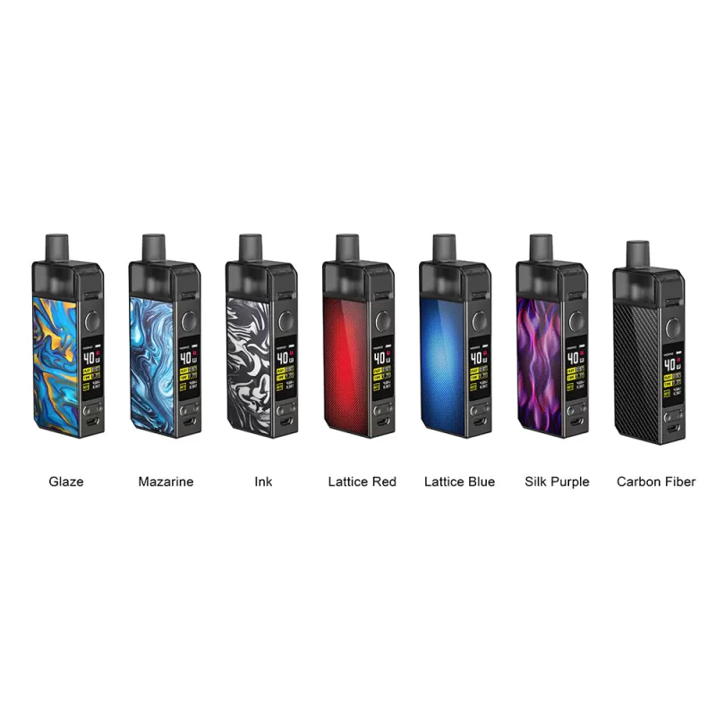 VOOPOO Navi 40W Mod Pod Kit 1500mAh & 3.8ml - Carbon Fiber - Image 2