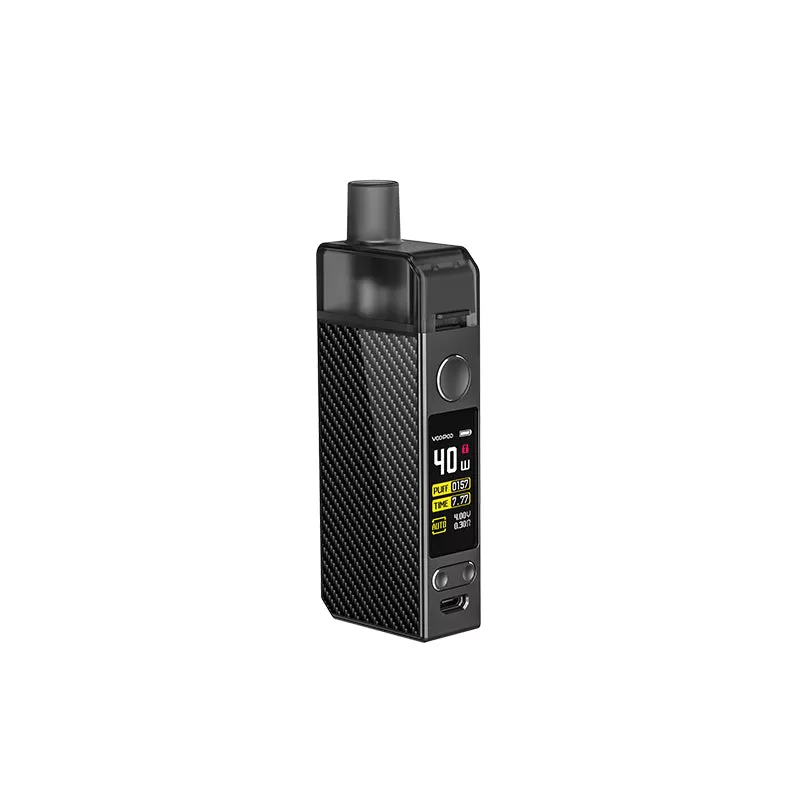 VOOPOO Navi 40W Mod Pod Kit 1500mAh & 3.8ml - Carbon Fiber - Image 3