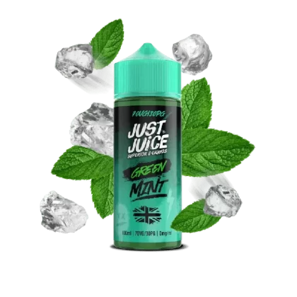Green Mint Shortfill E-Liquid by Just Juice (100ml)