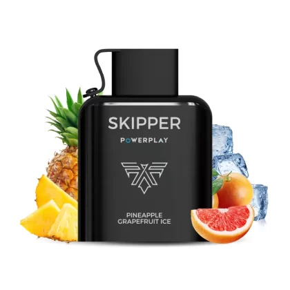 Skipper Powerplay – Pineapple Grapefruit Ice Disposable Pod (16000 Puff) (50Mg)