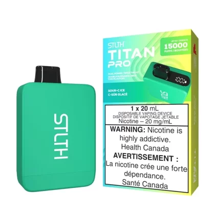 STLTH Titan Pro Sour-C Ice Disposable Vape