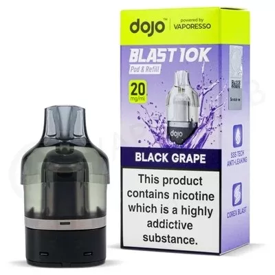 Black Grape Dojo Blast 10K Refill Pack - Ecigpremium
