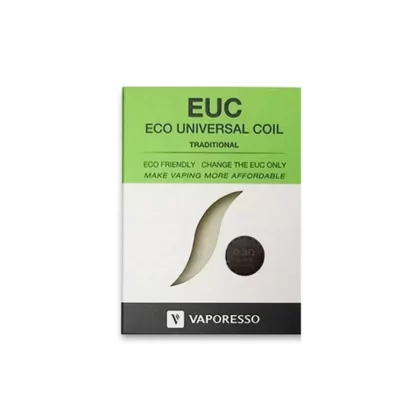 Euc Universal Replacement Coils by Vaporesso (5 Pack) - 0.5 Ohm Ceramic