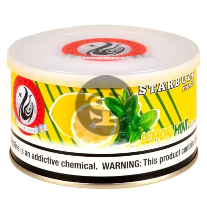 StarBuzz Classic Lemon Mint Hookah Tobacco 250g - Vape Store