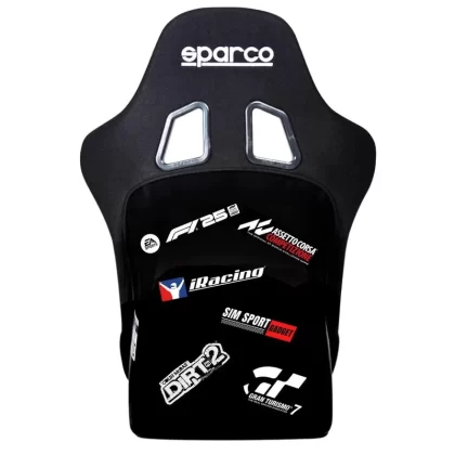 Sim Racing Game Title Stickers