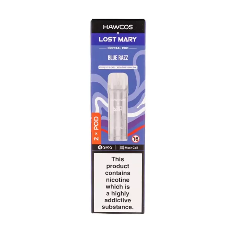 Hawcos x Lost Mary Crystal Pro Prefilled Pods - Lemon Lime - Image 2
