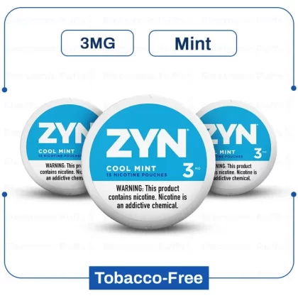 Buy ZYN 3 MG Cool Mint Nicotine Pouches Online