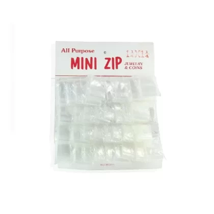 Zip Lock | Plastic Zip Lock Baggies | 1.25″ X 1.25″ – Clear – 36 Count