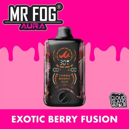 MR FOG AURA 60K Disposable Vape – Exotic Berry Fusion