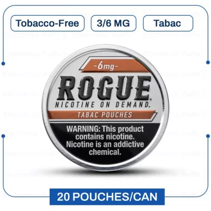 Buy Rogue TOBAC Nicotine Pouch Online | Electronicpuff