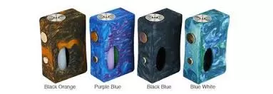 Aleader - Squonk Box Mod - Gold/brown, Blue (983AC9)