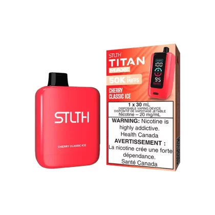 STLTH Titan Max (50K) Cherry Classic Ice Disposable Vape