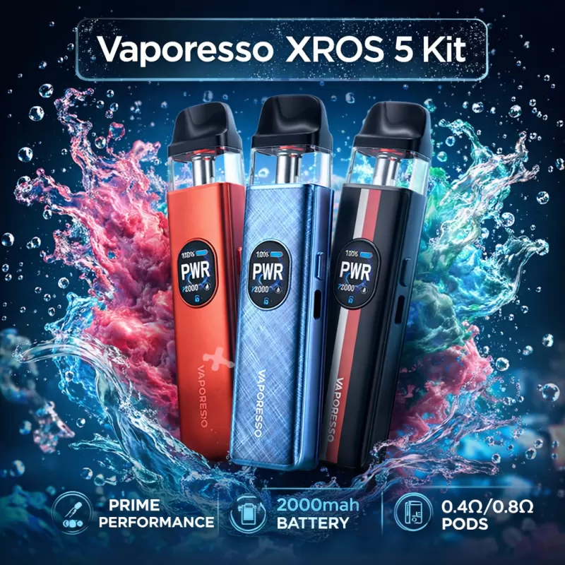 Vaporesso XROS 5 Kit - Lavender Purple - Vapeciga
