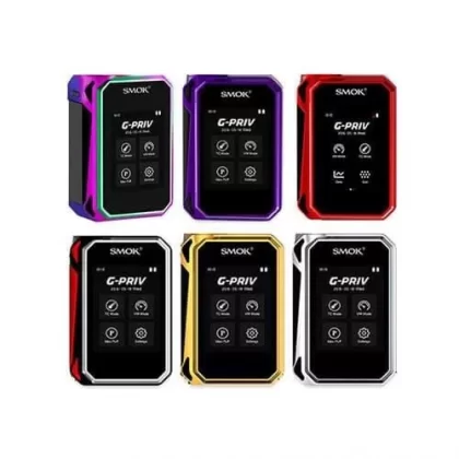 SMOK – G-Priv 220w Touch Screen Box Mod - Black, Gold