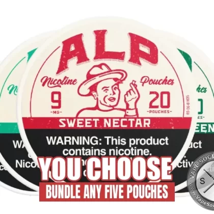 [5-Pack] ALP Nicotine Pouches Bundle