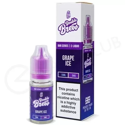 Grape Ice Nic Salt E-Liquid by Double Brew - Ecigpremium