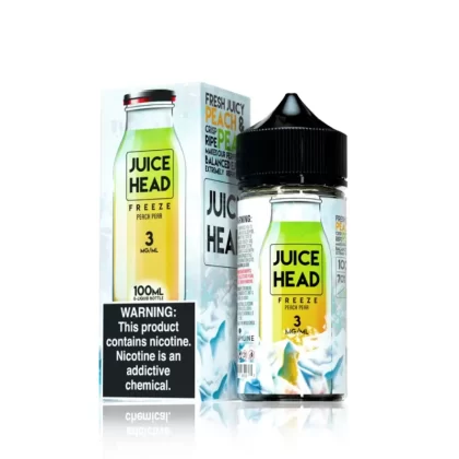 Juice Head E Liquid Peach Pear Freeze – 100ml