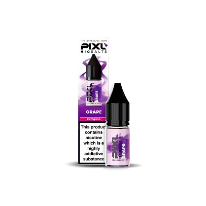 PIXL Nic Salt E-Liquid Grape 10ml - Nicotine Strength#20mg>10mg (CBB398)