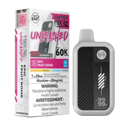Flavour Beast Max 3 Disposable 60K - Bangin Blood Orange, Bomb Blue Razz