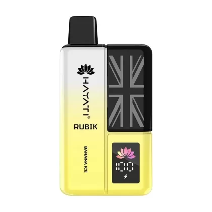 Hayati Rubik 7000 Puffs Banana Ice - Ejuicewarehouse