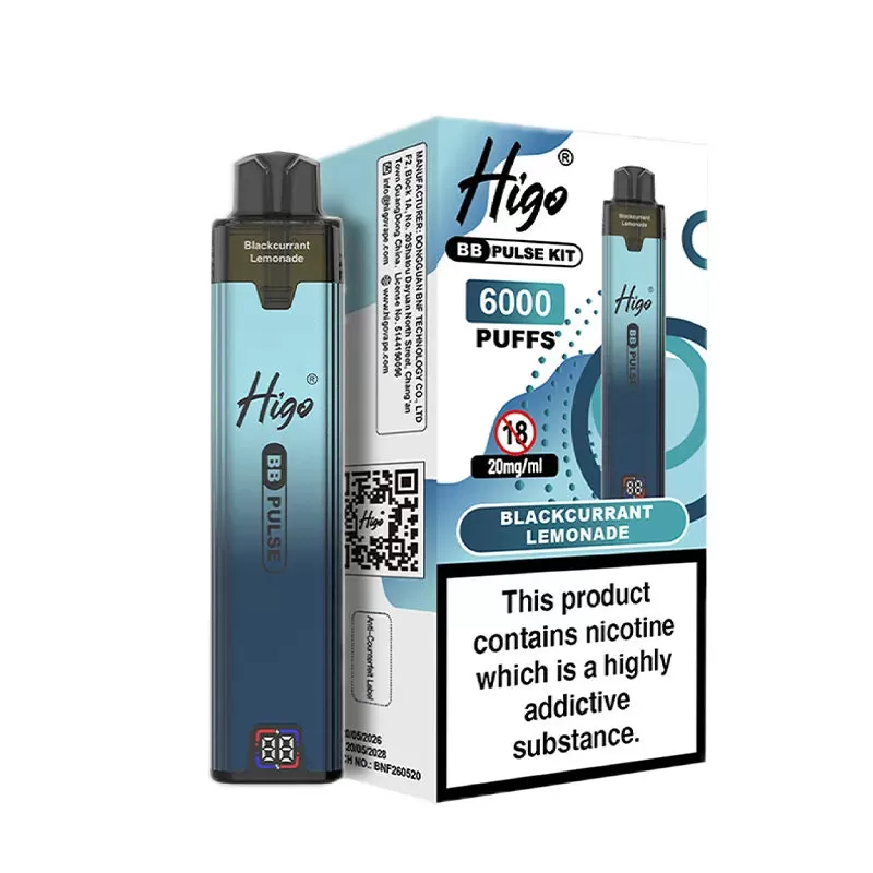 Higo BB Pulse 6000 Pod Kit - Lemon and Lime - Image 2
