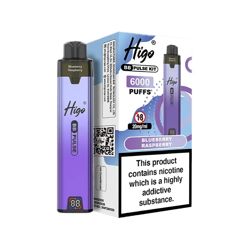 Higo BB Pulse 6000 Pod Kit - Lemon and Lime - Image 3