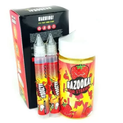 Bazooka Sour Straws By KILO – Strawberry 200ML (3MG)