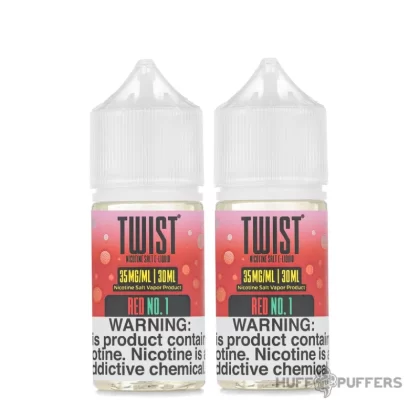 Twist Salt – Red No.1 (Watermelon Madness) 60mL - Vape Product, Vape Product