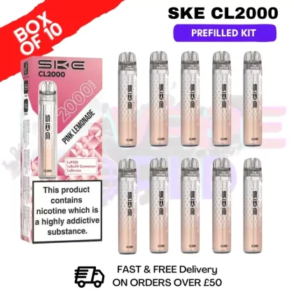 Pink Lemonade SKE CL2000 Kits Box Of 10 – £39.99