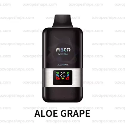 Fisco Max Bar 12000 Puffs – Aloe Grape - Ozvapeone (A3367F)