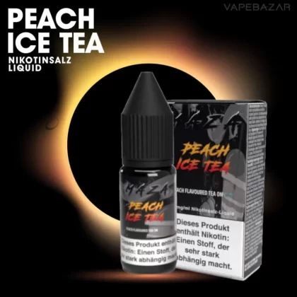 MaZa Nikotinsalz Liquid – Peach Ice Tea - 10mg/ml