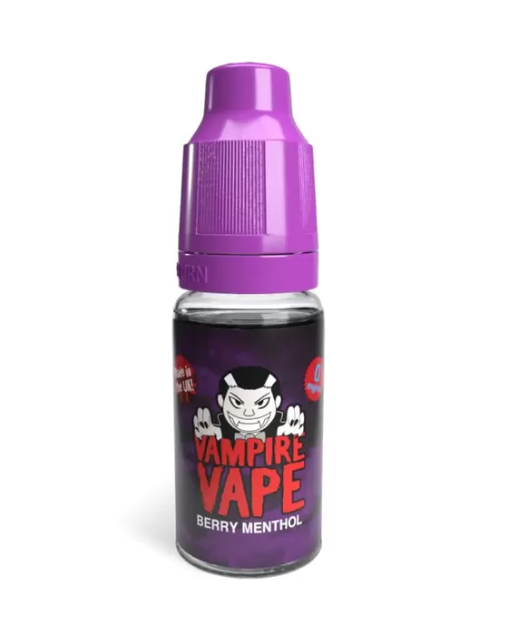 Berry Menthol E-Liquid - Vampire Vape - 3mg - PG 50%
