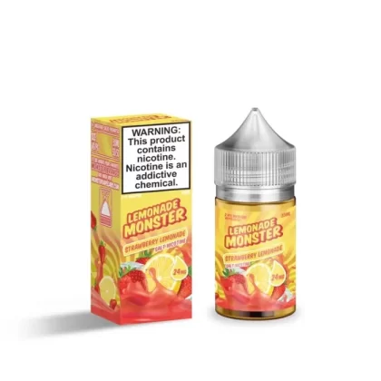Lemonade Monster Salt Strawberry Lemonade eJuice - Vape Product; Vape Product, Vape Product; Monster Vape Labs