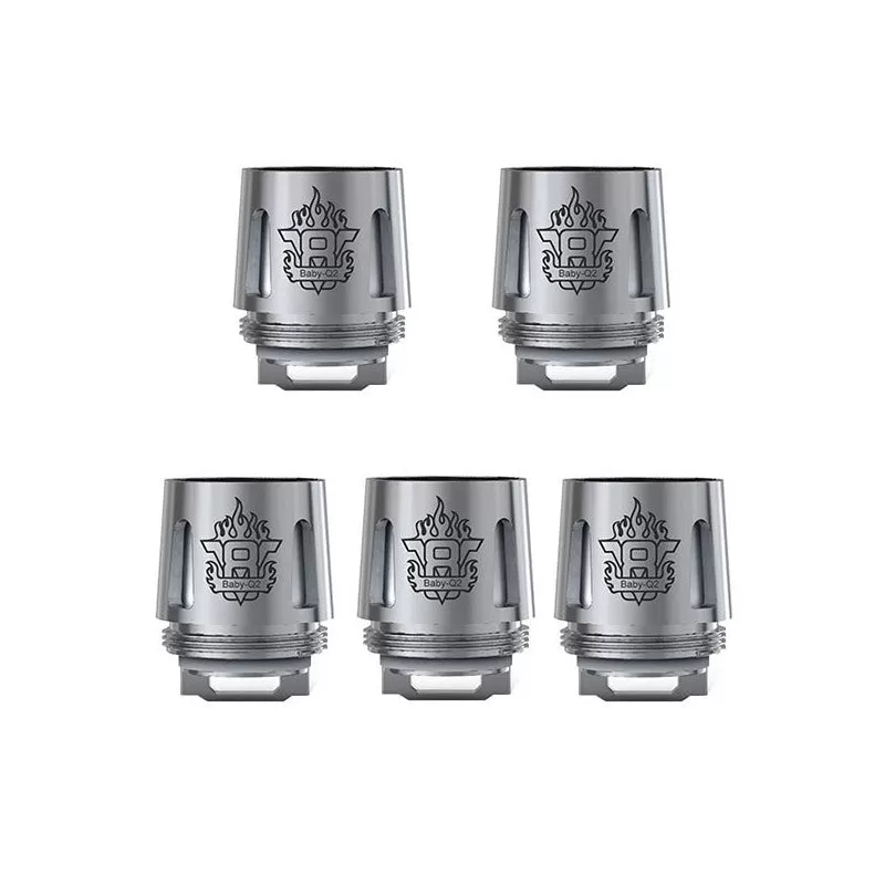 SMOK V8 Baby-Q2 0.4-0.6 Ohm Coil 5PCS-PACK - 0.4ohm