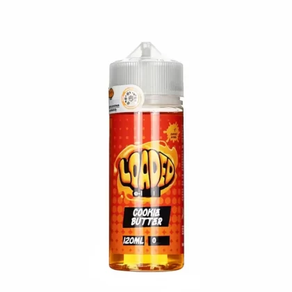 Loaded E-Liquid – Cookie Butter 120mL Freebase Dessert Vape - Vape Product; Vape Product, Vape Product (A23877)