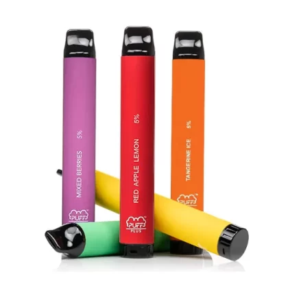 Puff Bar Plus 800 Disposable - 800 Puffs; Blue Raspberry Lemonade, Cool Mint (CB422F)