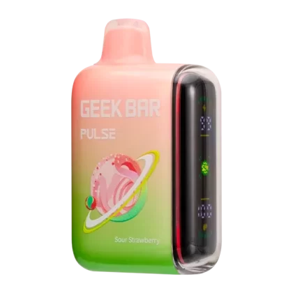 Sour Strawberry Geek Bar Pulse - Nicotine#50mg~Size#Single>5 Pack
