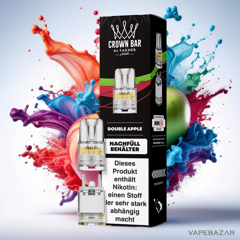 Al Fakher 3K Mini – Double Apple - Doppelapfel