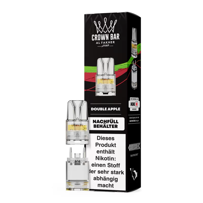 Al Fakher 3K Mini – Double Apple - Doppelapfel - Image 3