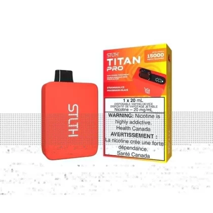 STLTH TITAN PRO DISPOSABLE – STRAWNANA ICE