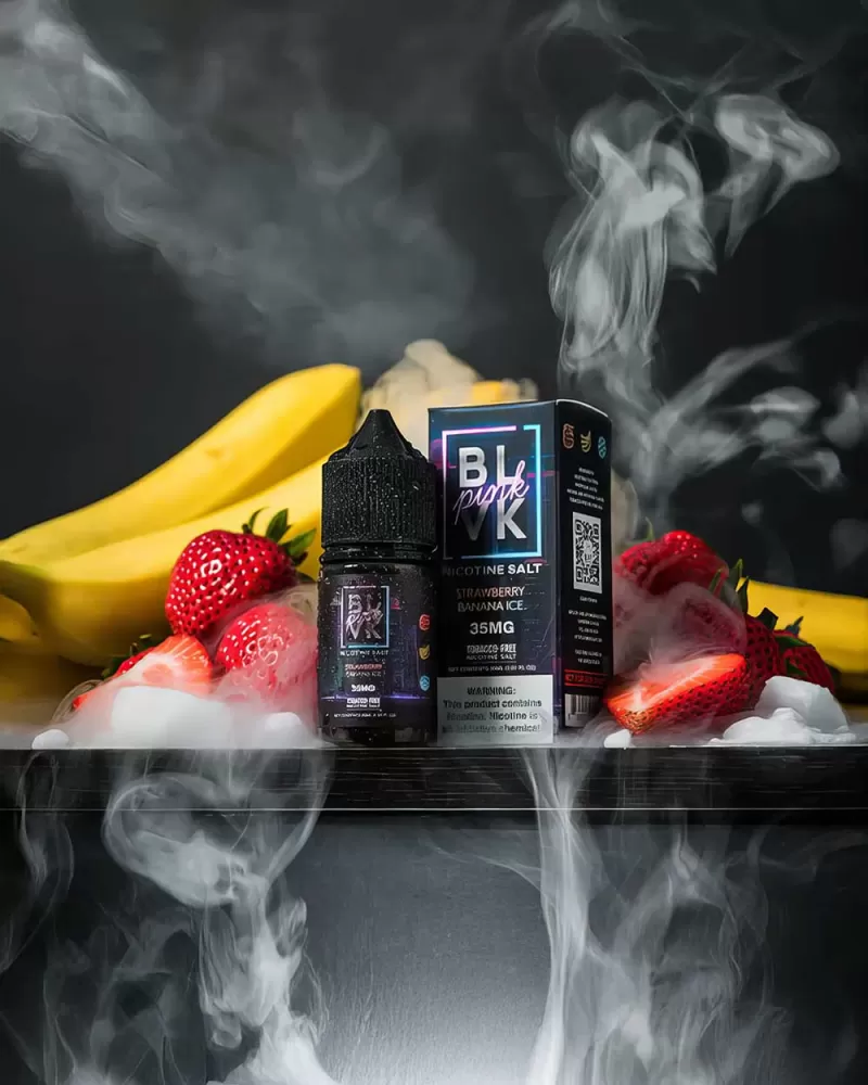 BLVK Pink series - Nic Salt - Iced Berry Lemonade / 35mg - Image 2