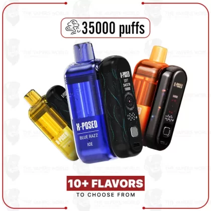 X-Posed 35K Pod Refill Disposable Vape - Thevapersworld