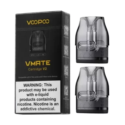 VMate V2 Pods by VooPoo - Resistance#.7Ω>1.2Ω>.4Ω~Count#2-Pack