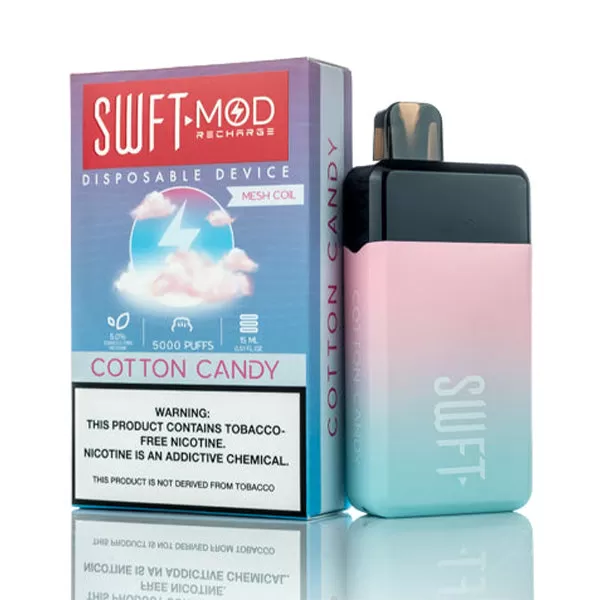 SWFT Mod Disposable 5000 Puffs 15mL 50mg *** - Peppermint - Image 3