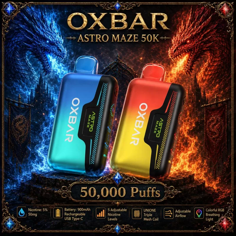 OXBAR Astro Maze 50K - OMG! Smoothie (WHT Series)