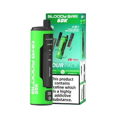 Bloody Bar 60K Prefilled Pod Kit Sour Pack - Nicotine Strength#20mg