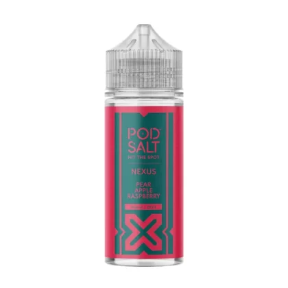 Pod Salt Pear Apple Raspberry 100ml Vape Juice By Nexus - 1 x 18mg Nic Shot