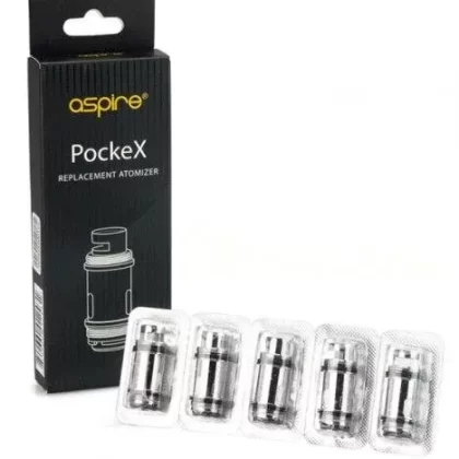 Aspire Pockex 0.6ohm coils (pack of 5) 18-23W